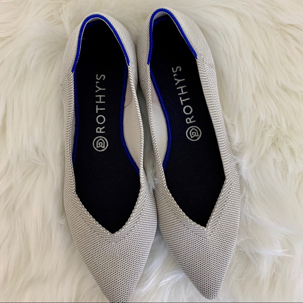 Rothy’s The Point in Flax Birdseye